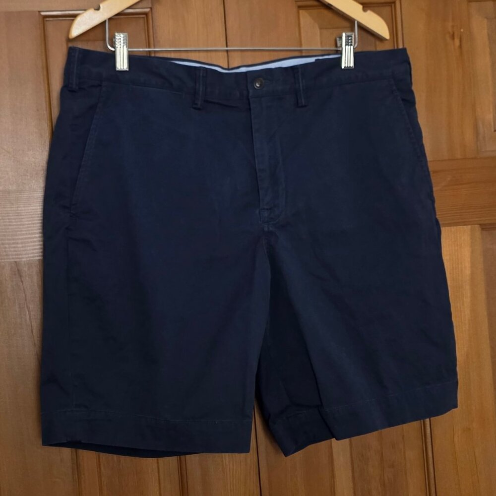 Polo Ralph Lauren Navy Cotton Twill Short 36 x 9